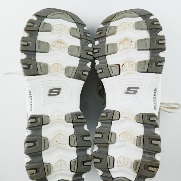 Skechers D'Lites Women's Size-7 Air-Cooled Memory Foam Gray Shoes 11936W - Picture 7 of 8